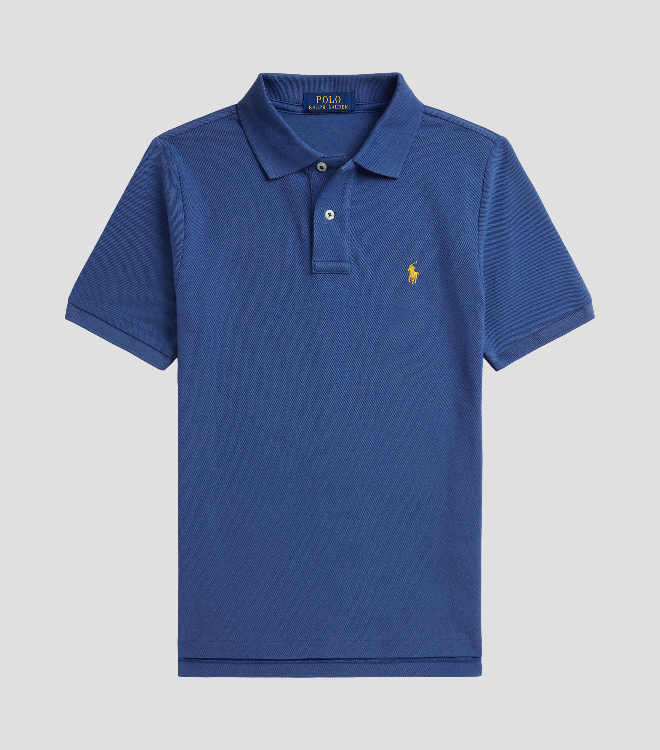 Playera tipo polo manga corta lisa Niño